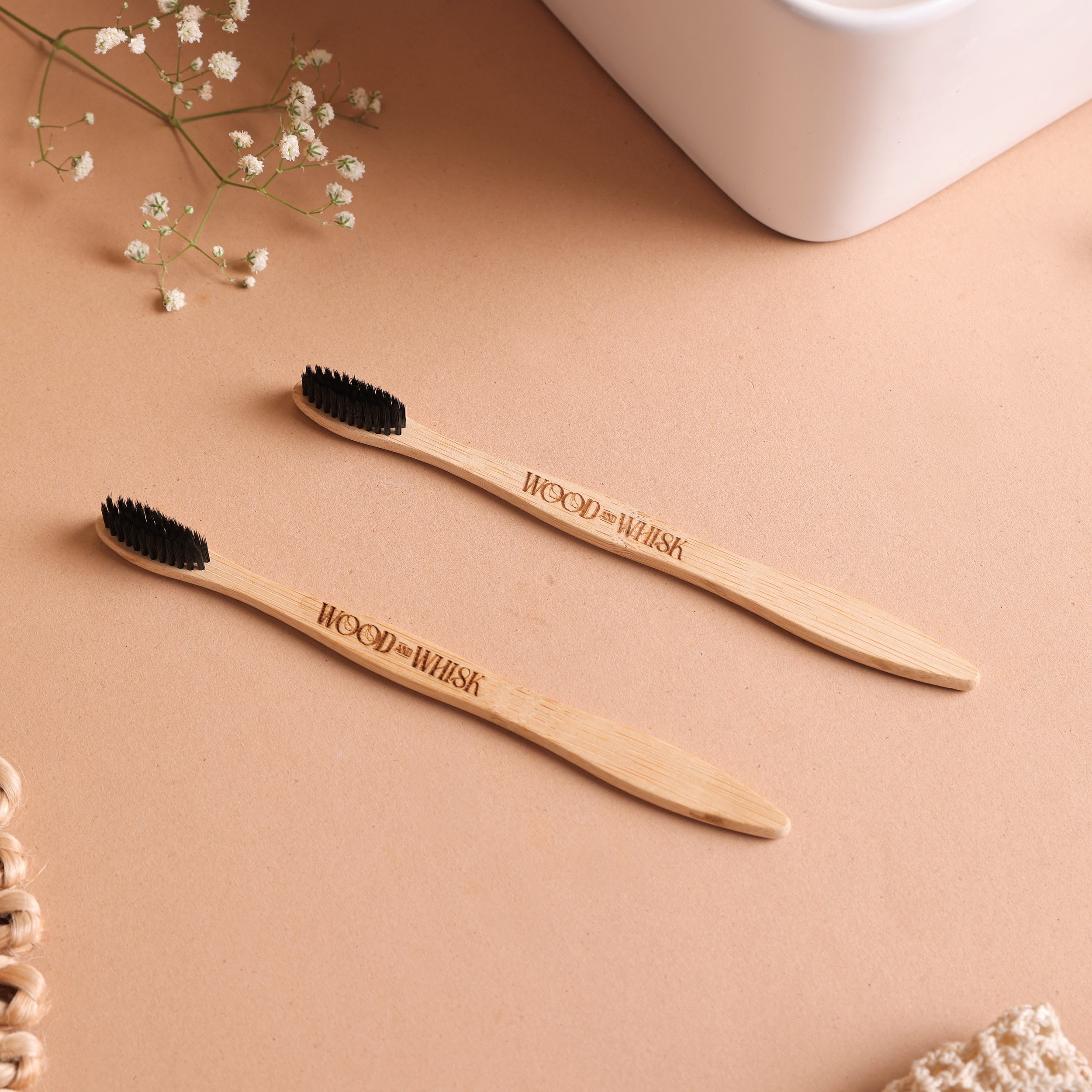 Eco-Friendly Bamboo Toothbrush – Biodegradable, Soft Bristles & Sustainable Design